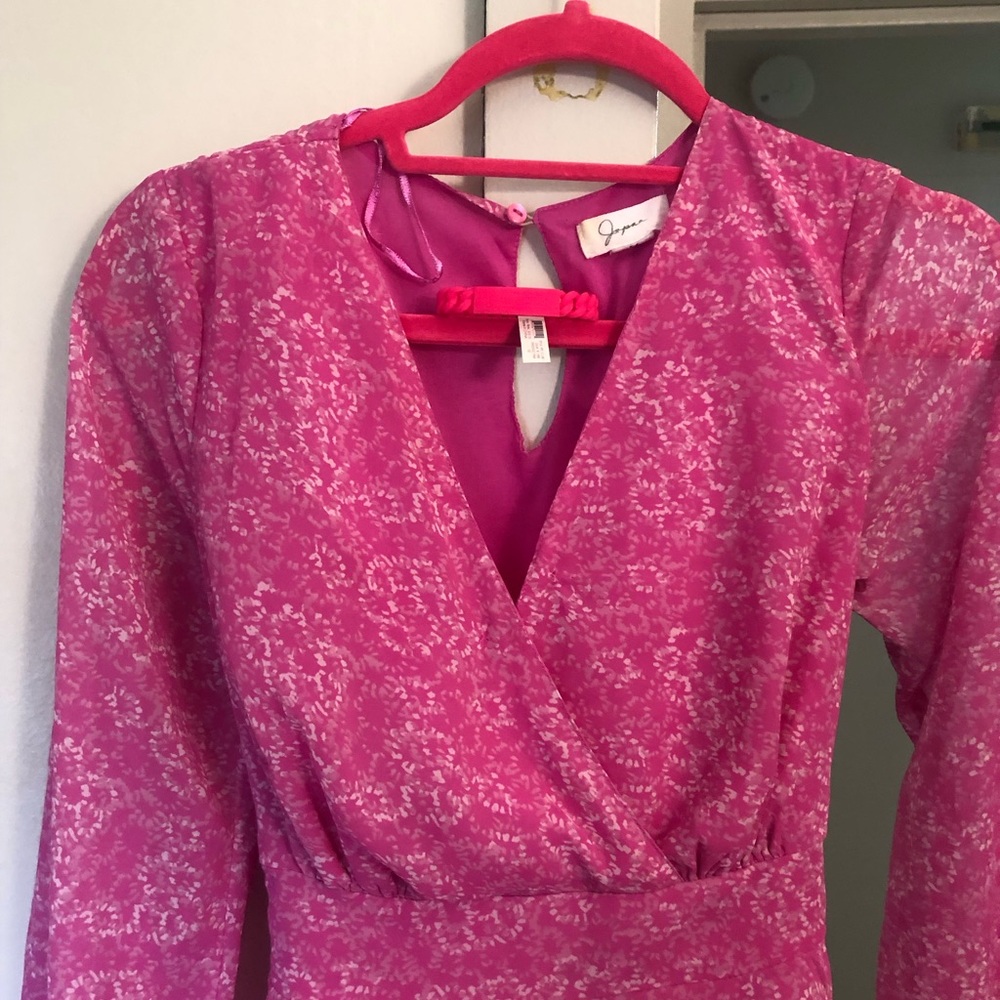 Pink Floral Dress